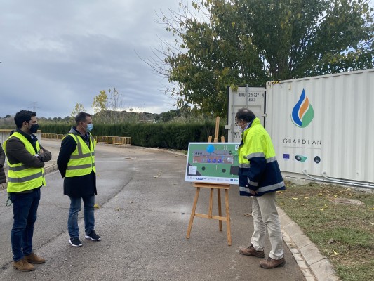 El proyecto Guardian contra incendios inicia su andadura con una planta regeneradora de agua