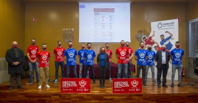 El XIV Trofeo Mestres de Pilota reunirá en Trinquet Pelayo a los 12 mejores jugadores de la temporada