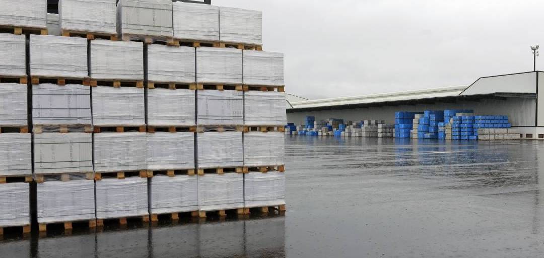 Planta cerámica durante el parón de la pasada primavera. - 