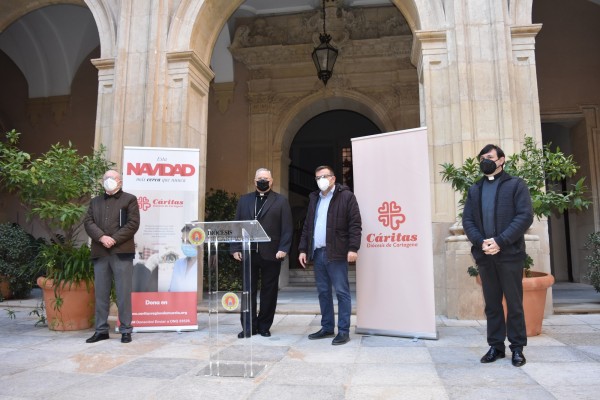 Cáritas lanza su campaña navideña en la Región: 
