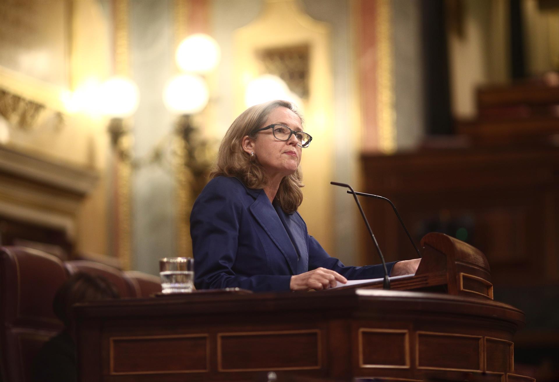 La vicepresidenta Nadia Calviño. Foto. E. PARRA (EP) - 