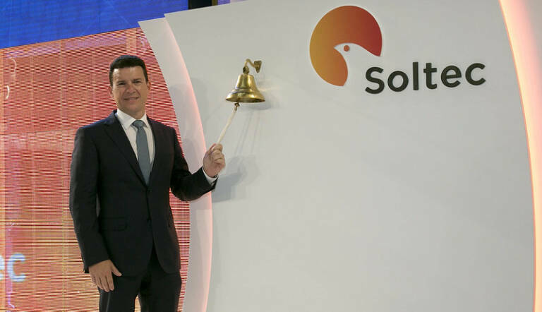 La cotizada murciana Soltec pasa de perder 87.000 euros a ganar 7 millones hasta septiembre
