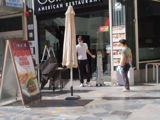 El cierre de la hostelería castiga al paro regional: sube en 2.781 personas en noviembre