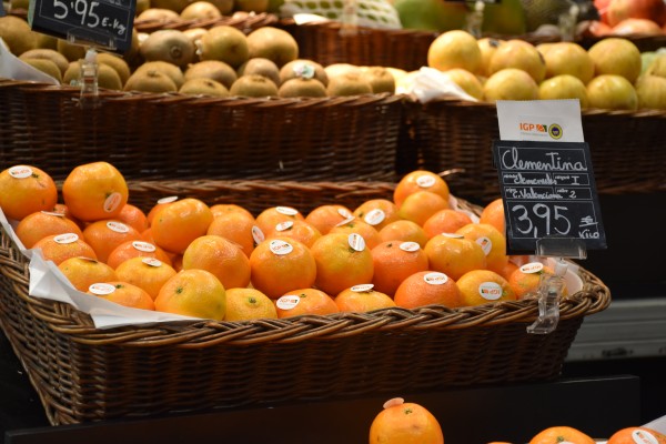 El Corte Inglés de Castelló ofrece naranjas bajo la protección de la IGP Cítricos Valencianos 