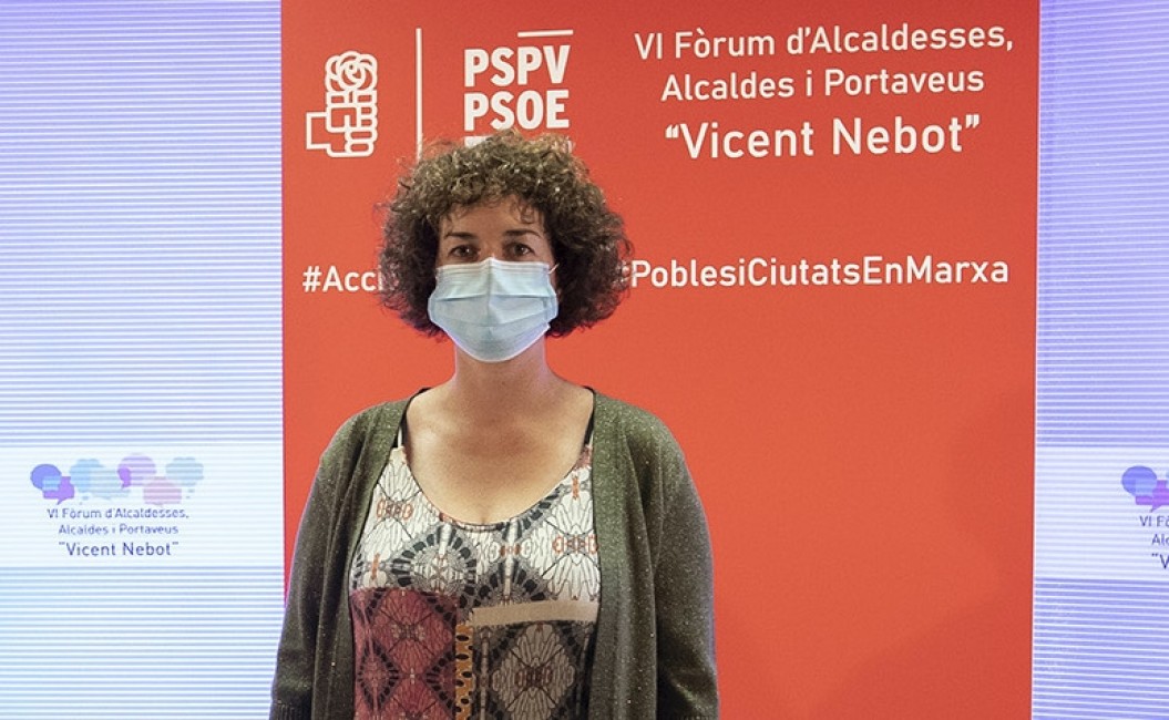 Estíbaliz Pérez es secretaria de Organización del PSPV-PSOE de la provincia de Castelló y alcaldesa de Almenara. - 