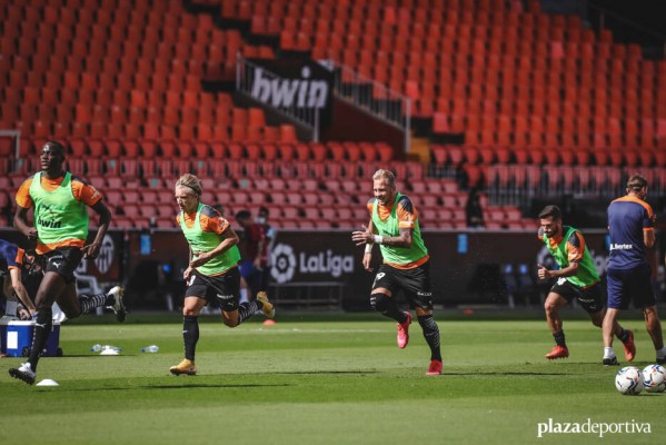 El Valencia corre... para estar donde está