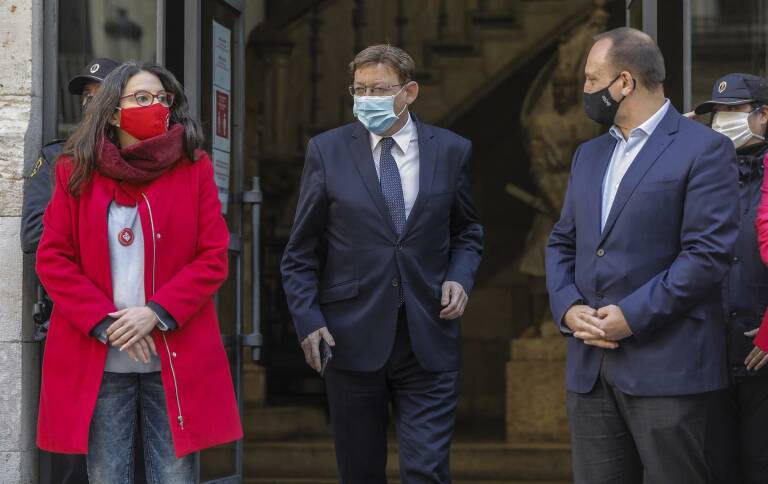 Ximo Puig y Mónica Oltra se reunirán este miércoles por la tarde en el Palau