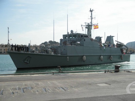 Visto bueno a la reparación del cazaminas Turia M-34 con una inversión de 25 millones de euros