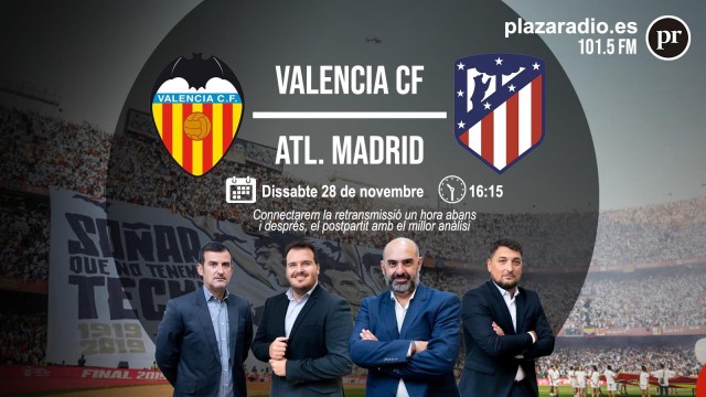 Sigue en directo el Valencia CF - Atlético de Madrid