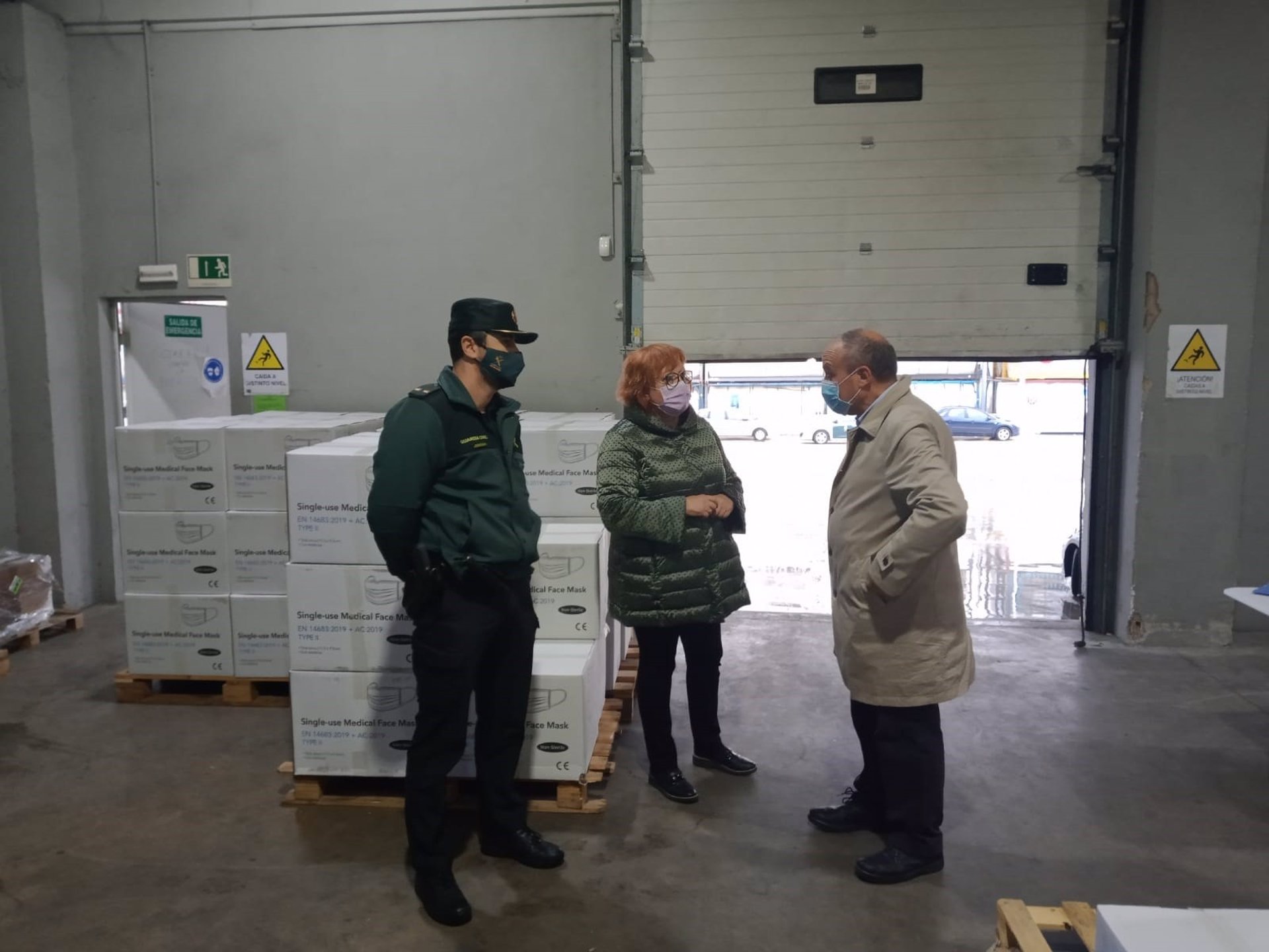El Gobierno reparte 203.000 mascarillas para los colectivos más vulnerables de Castellón