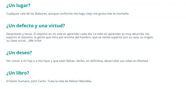 C's lanza una web sobre Rivera en la que se define como una persona 