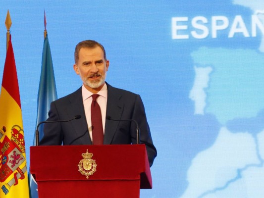El Rey Felipe VI da negativo por covid-19 en una PCR realizada este viernes
