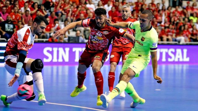 El duelo número 75 entre ElPozo y el Barça de este domingo en Murcia, el primero liguero sin público