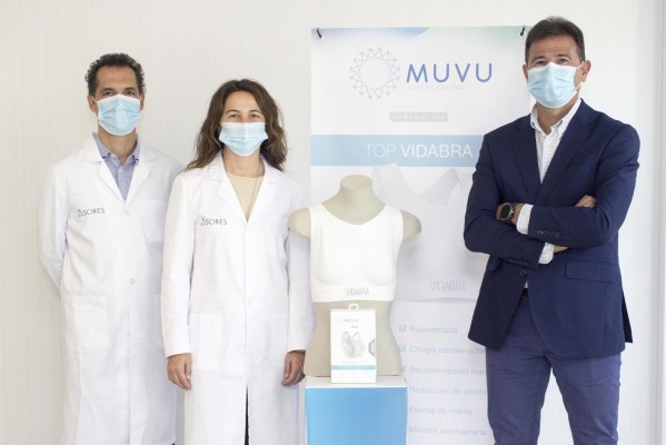 Expertos textiles y oncólogos radioterápicos crean un sujetador contra la radiodermitis en cáncer de mama