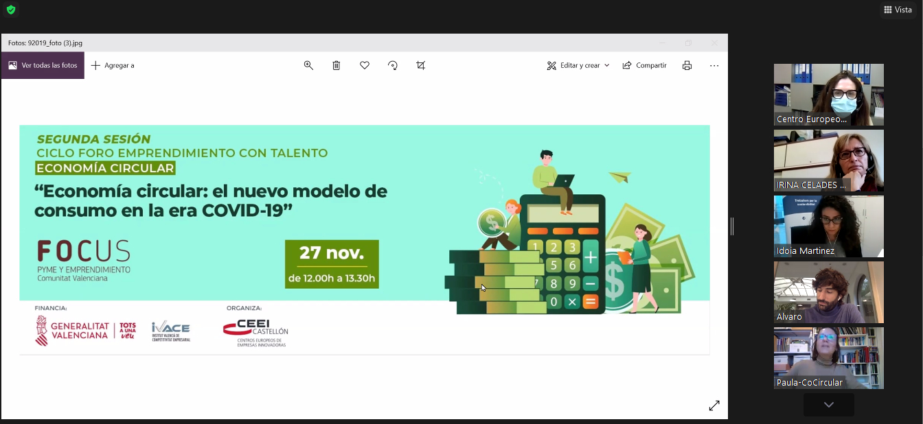 Empresas vinculadas a CEEI Castellón exponen las dificultades que pueden frenar la economía circular