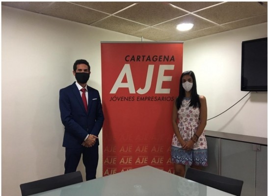 AJE Cartagena refuerza su papel entre los jóvenes empresarios para 