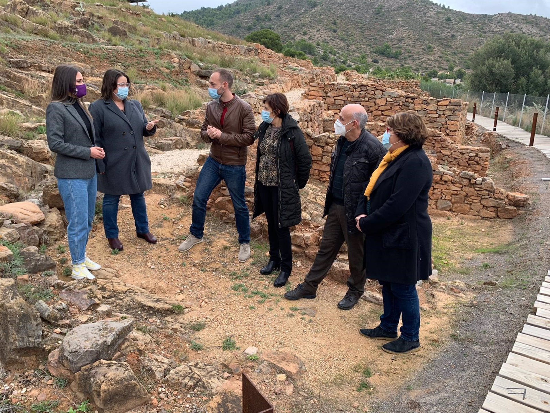 La Diputación de Castellón y la Vall d'Uixó pondrán en valor el poblado íbero de Sant Josep