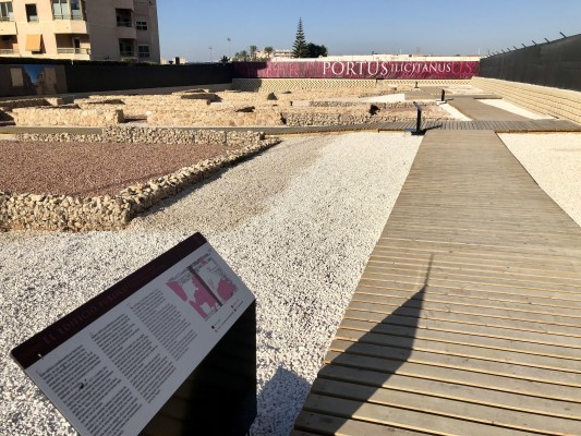 El nuevo Museo al aire libre 'Portus Ilicitanus' de Santa Pola, sede periférica del Museo del Mar
