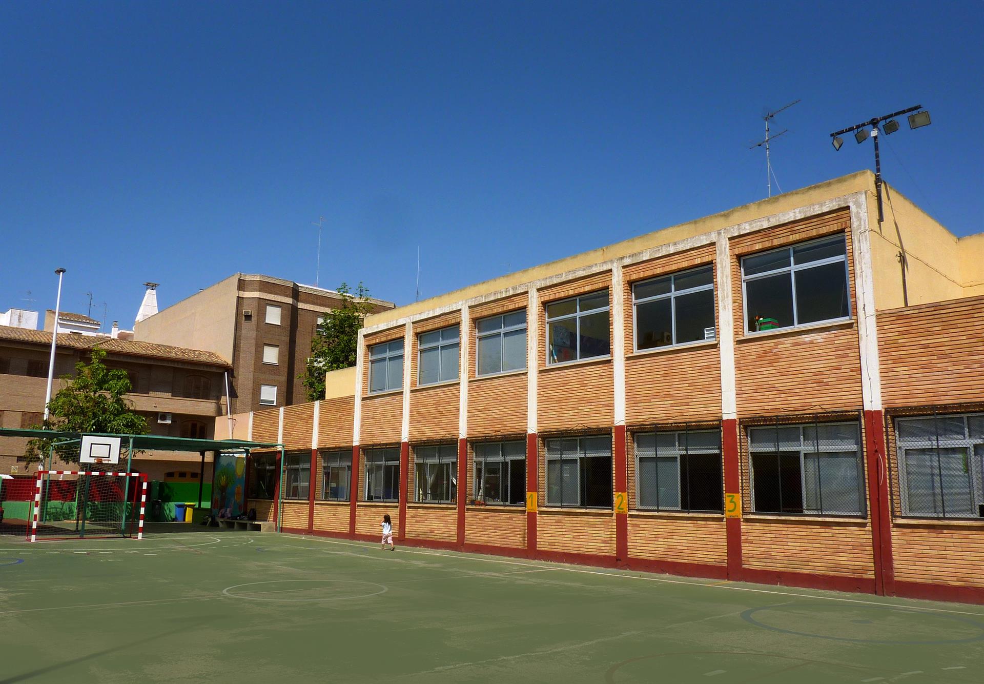 Colegio en Alboraya. Foto: AYUNTAMIENTO DE ALBORAYA - 