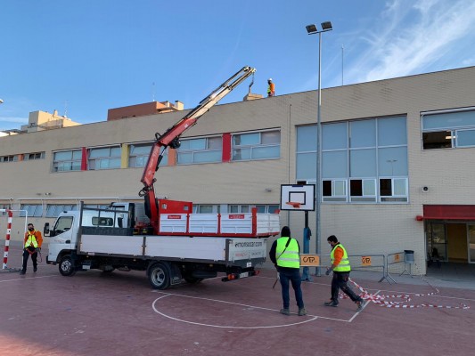 Paterna invierte 190.000 euros en placas solares para cinco centros escolares