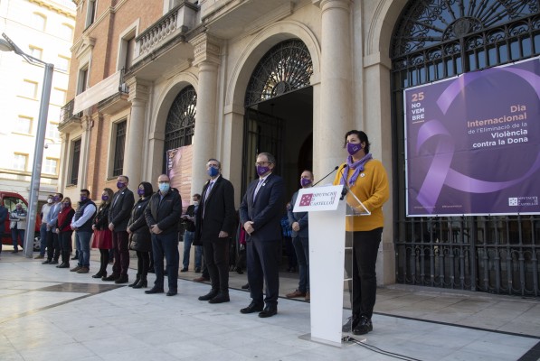 La Diputación de Castellón alza la voz en contra de la violencia de género