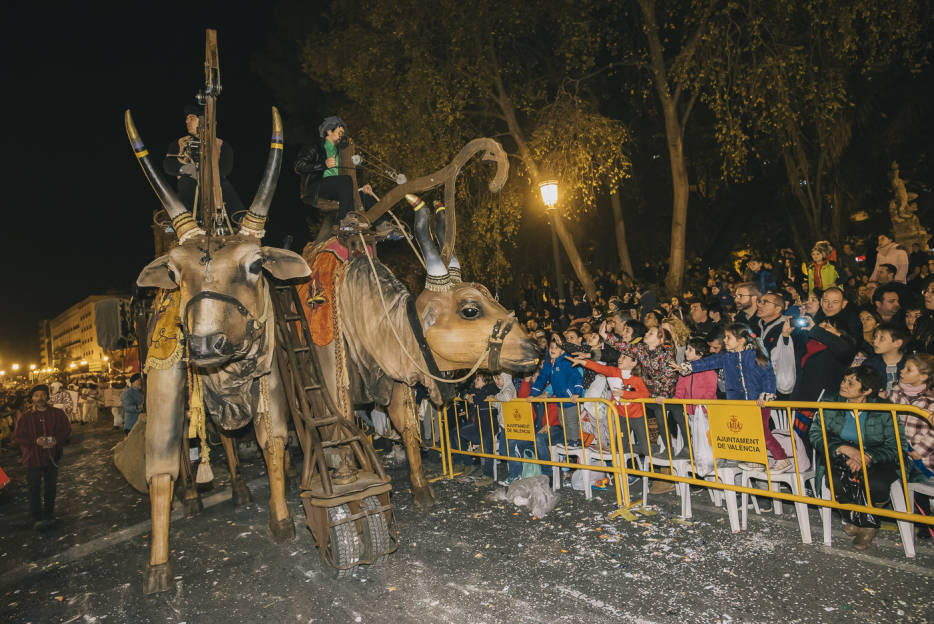 Momento de la cabalgata de 2019. Foto: KIKE TABERNER - 