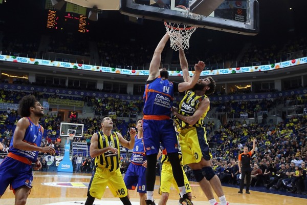 Valencia Basket cerrará noviembre en la pista del Fenerbahçe Beko Istanbul en Euroliga