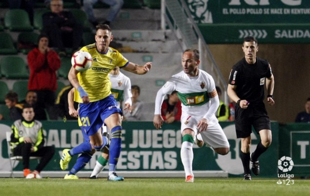 El Elche no ha ganado al Cádiz en Primera División
