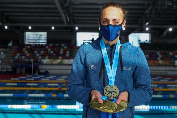 Lidón Muñoz logra diez oros en los campeonatos de España de Castellón