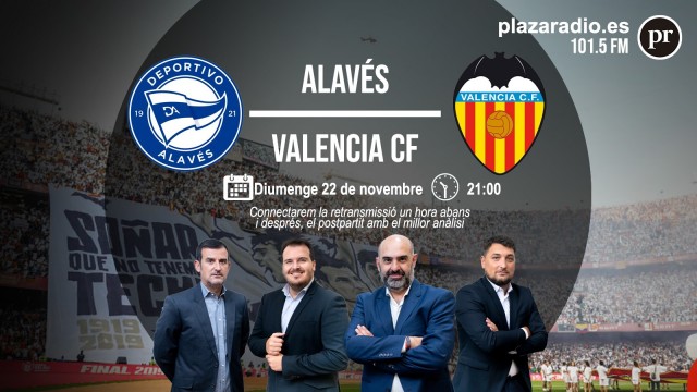 Sigue en directo el Alavés - Valencia CF