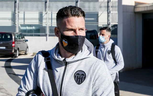 Maxi Gómez no estará ante el Alavés