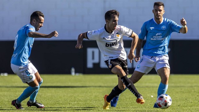 El VCF Mestalla cae goleado ante el líder