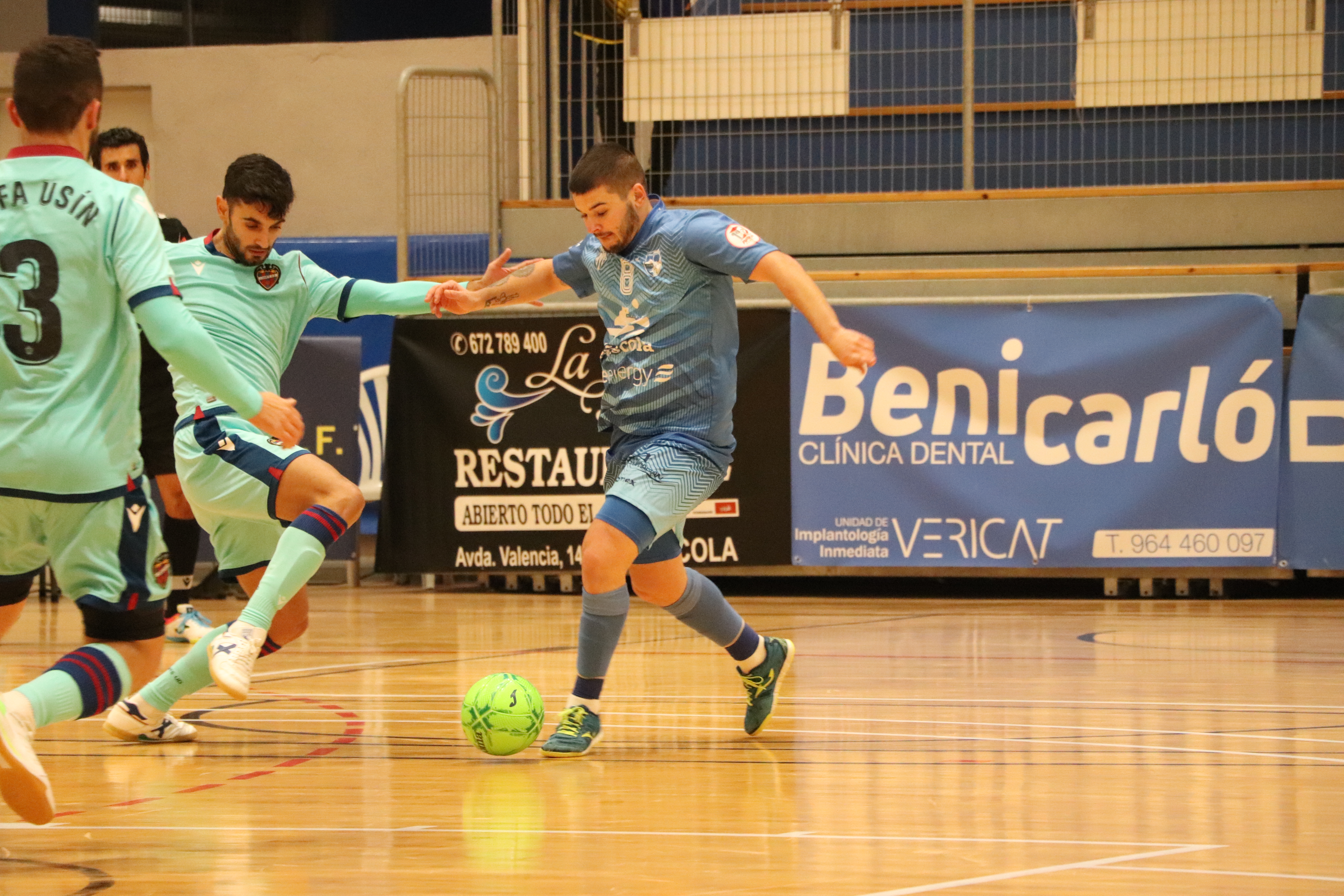 El Peñíscola FS suma un punto y logra su segundo empate consecutivo ante el Levante