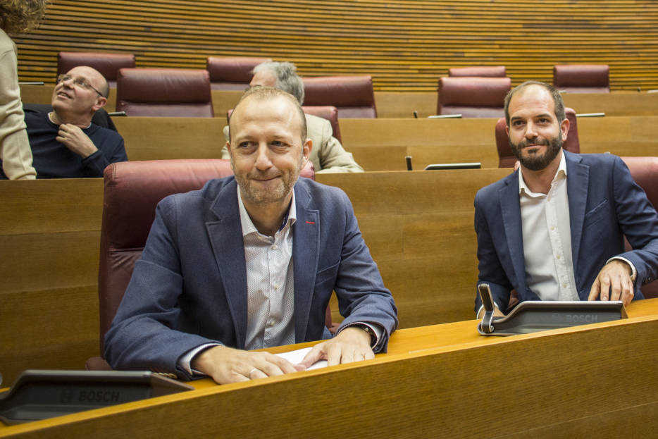 Alexis Marí junto a David de Miguel. Foto: EVA MAÑEZ - 