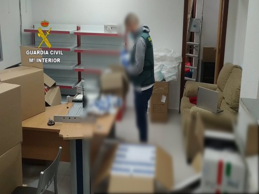 Intervenidos más de 3.300 test rápidos de covid-19 que iban a ser vendidos ilegalmente