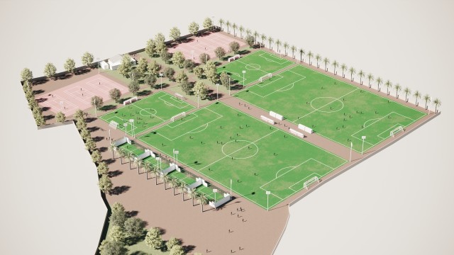 El Plantío promueve un complejo con 4 campos de fútbol para captar 'stages' internacionales