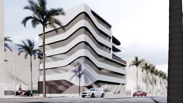 Un estudio de arquitectura de Murcia busca un promotor para construir un edificio singular en Elche