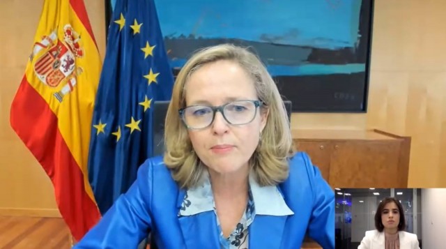 Calviño dice que España usará íntegramente los 140.000 millones de los fondos europeos
