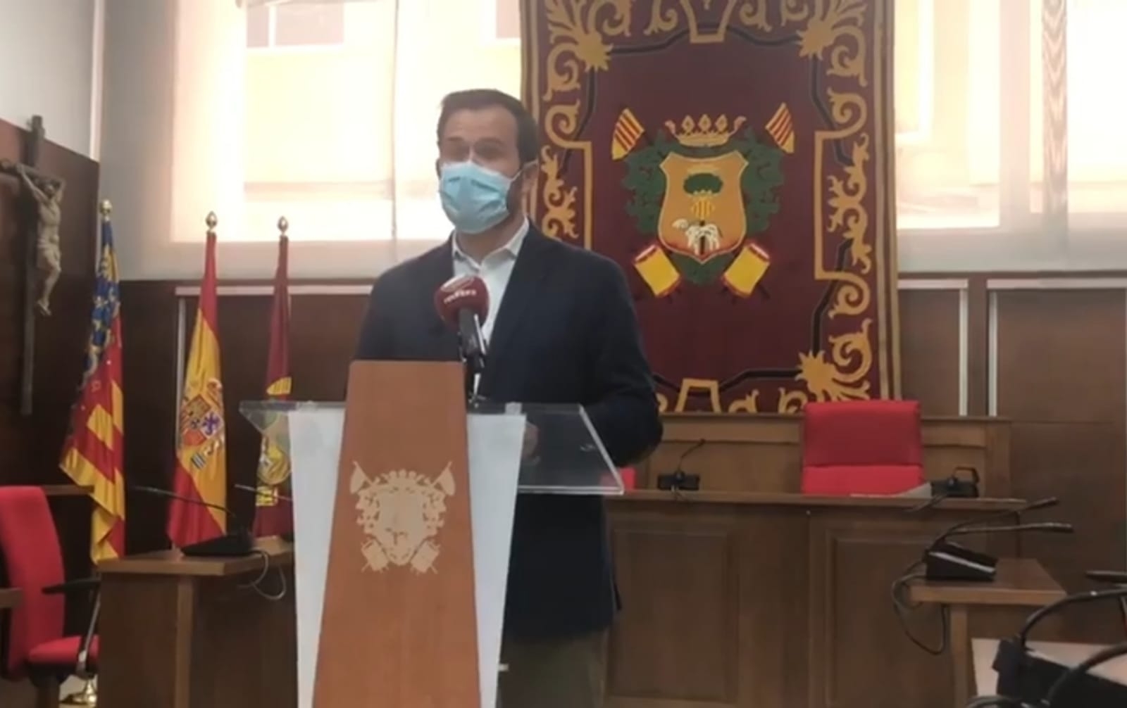 Manuel Martínez, alcalde de Callosa de Segura. Foto: AP - 