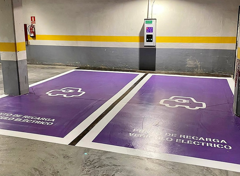 Vithas Castellón pone a disposición del usuario dos puntos de recarga para vehículos eléctricos
