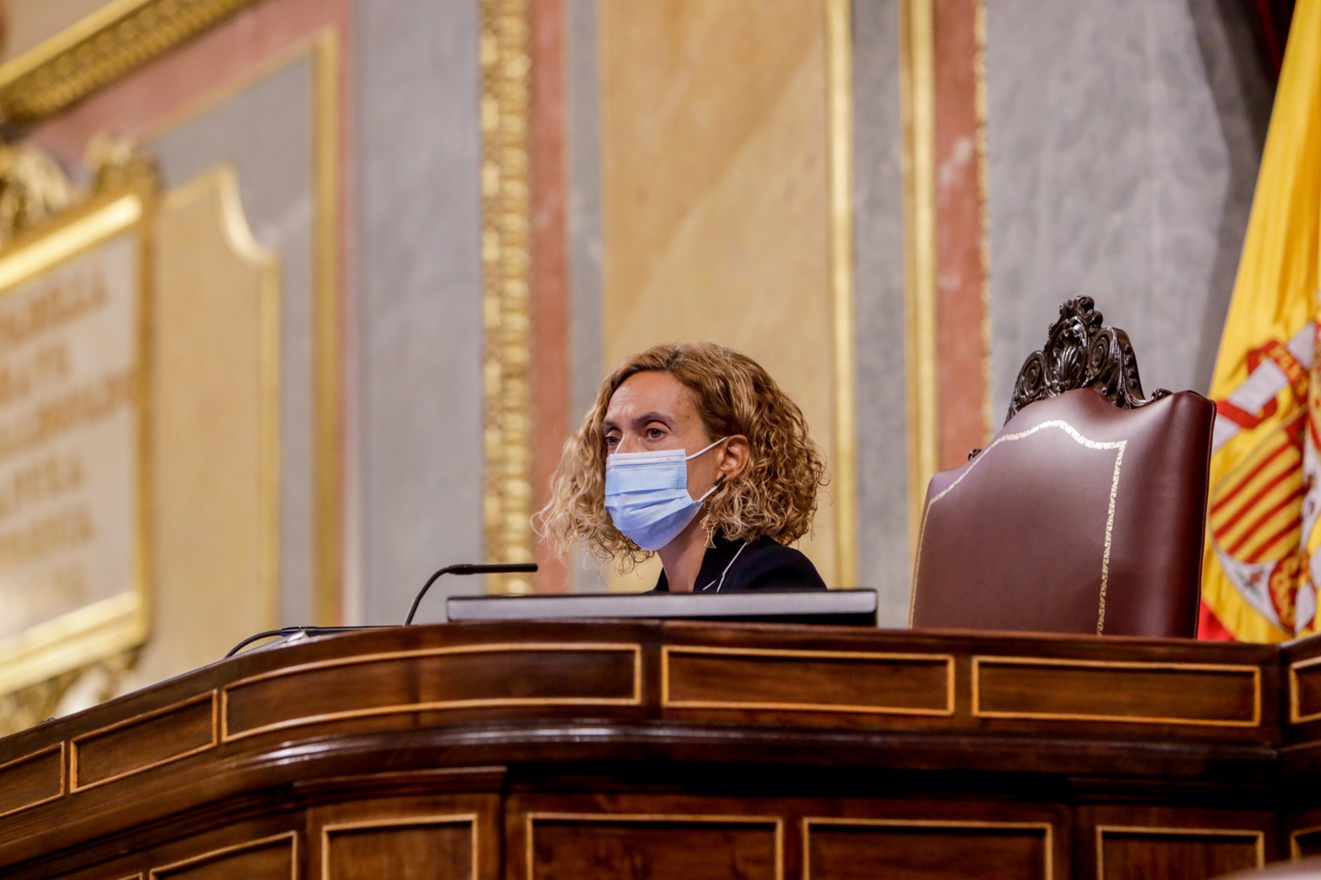 La presidenta de la Cámara, Meritxell Batet. Foto: R. RUBIO (EP) - 