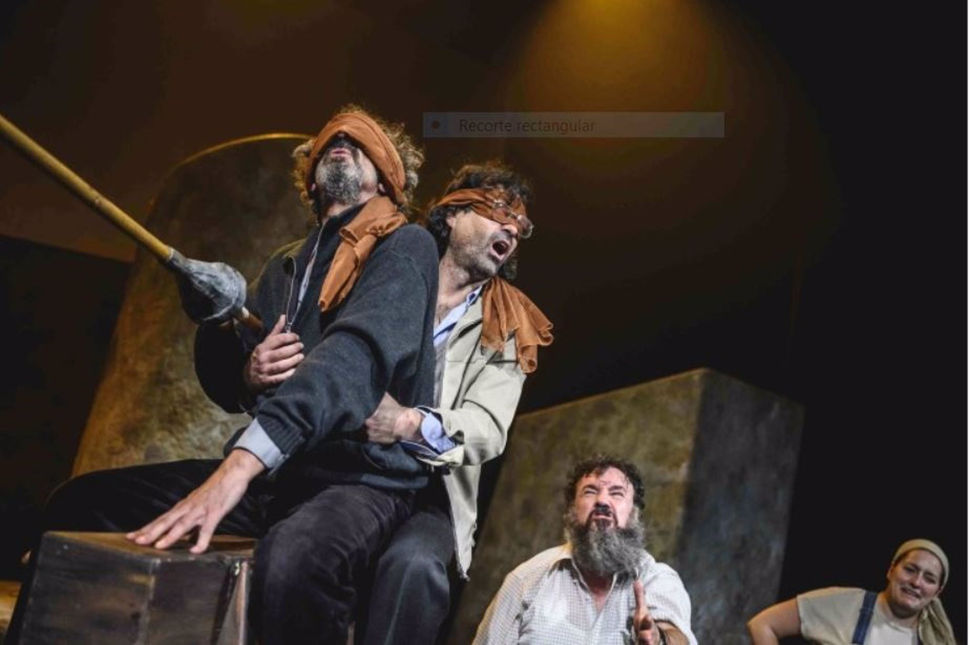 'Don Quijote somos todos' lleva al Talia el esfuerzo de un pueblo por no desaparecer