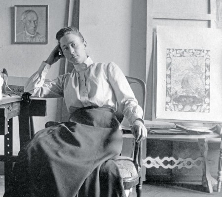 La historia de la pintora Hilma af Klint inaugurará la 'Mostra La Ploma'