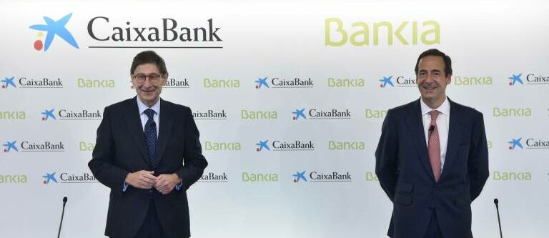 CaixaBank-Bankia, BBVA-Sabadell y Santander sumarían una cuota de mercado de más del 70%