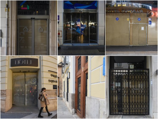 La plaza hotelera de València, en pausa: solo la mitad de los alojamientos resisten abiertos