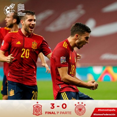 España aplasta a Alemania