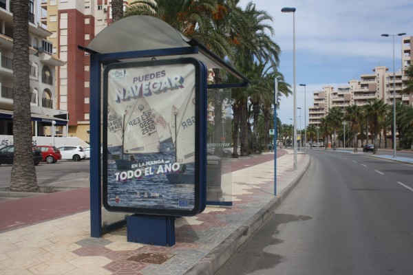 La restricciones dan la puntilla a la movilidad en autobús en La Manga