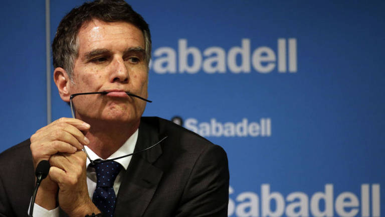 Jaume Guardiola, consejero delegado del Banco Sabadell - 
