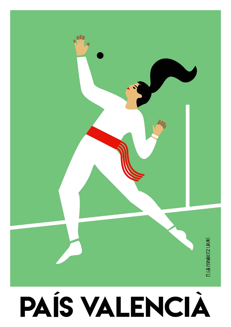 Elga Fernández Lamas dibuja un 'País Valencià' sin tapujos