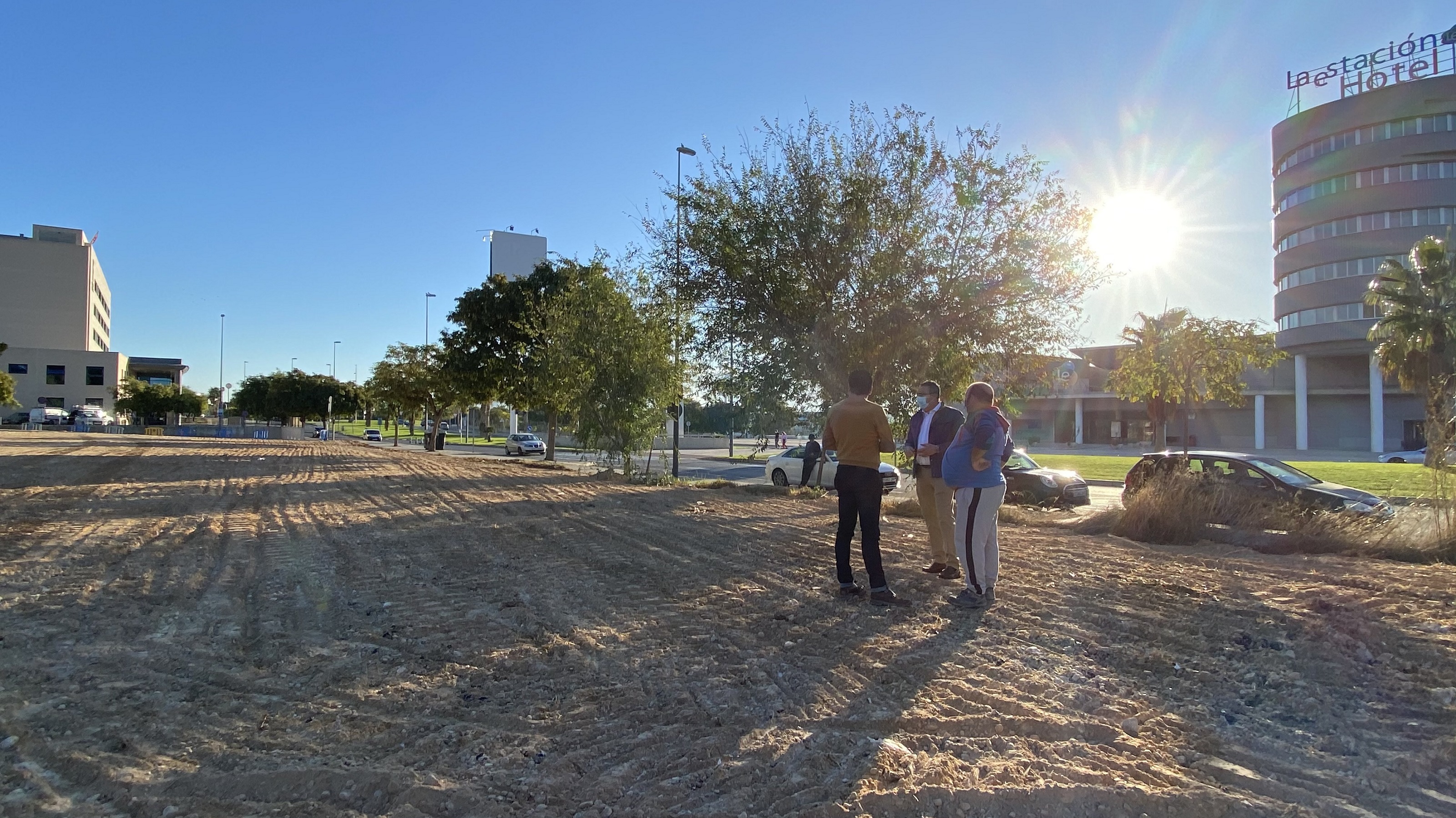 Benidorm habilita un aparcamiento en el solar de la futura de la Comisaría de Policía